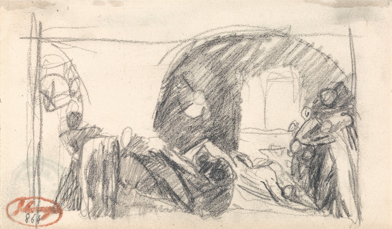 Gefängnisszene von George Romney