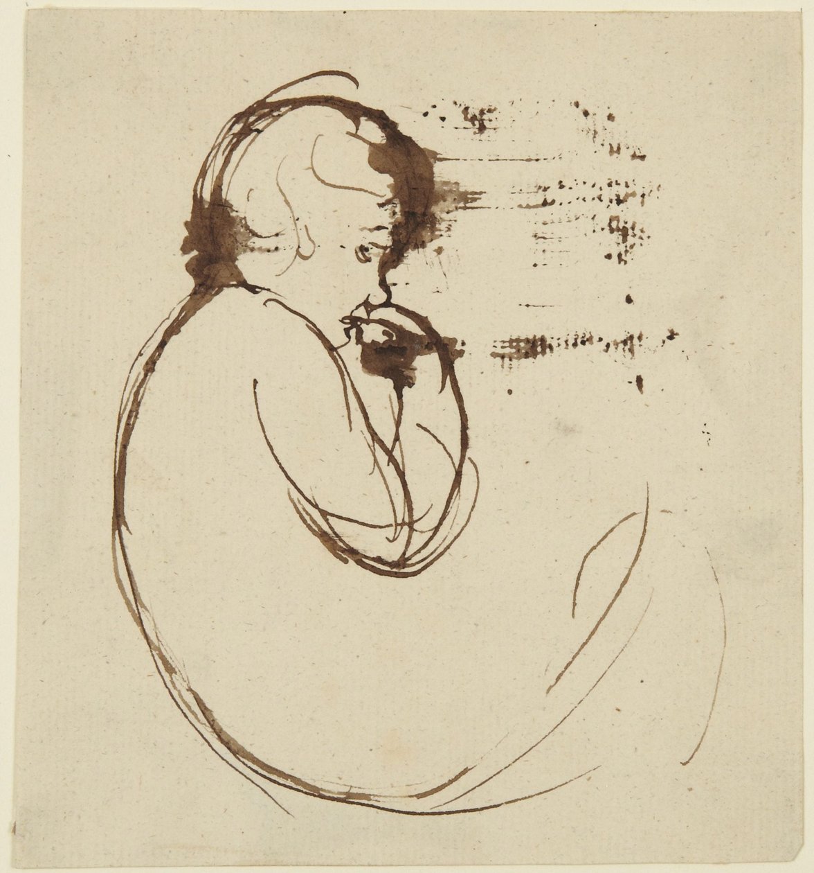 Skizze eines Kindes von George Romney