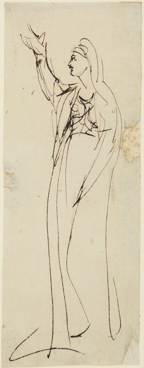 Studie für Mater Dolorosa von George Romney