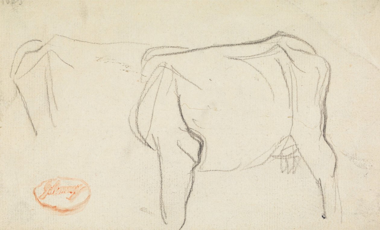 Studie einer Kuh von George Romney