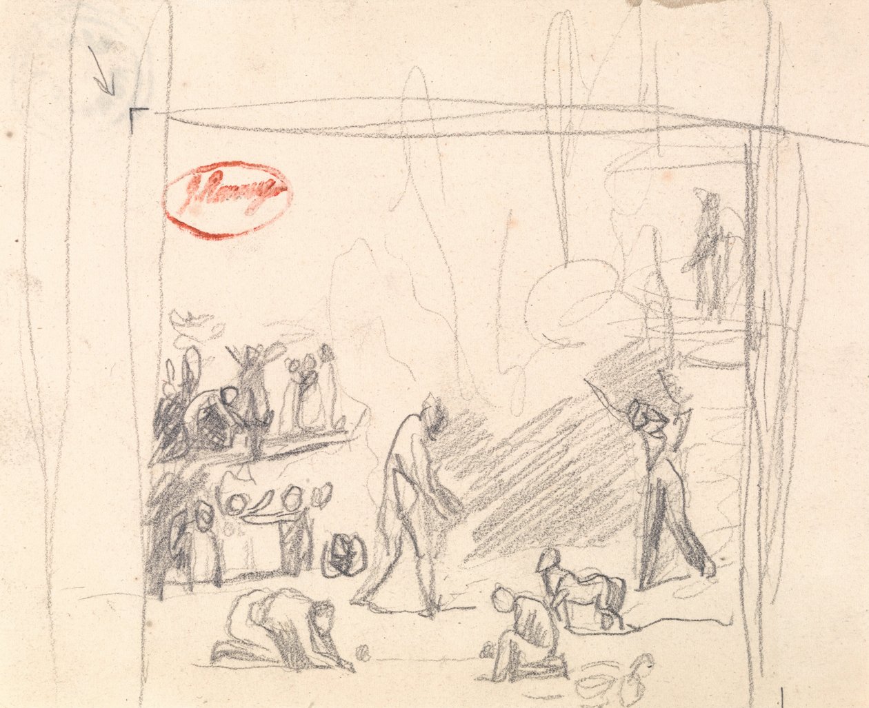 Unbekannte Motive von George Romney