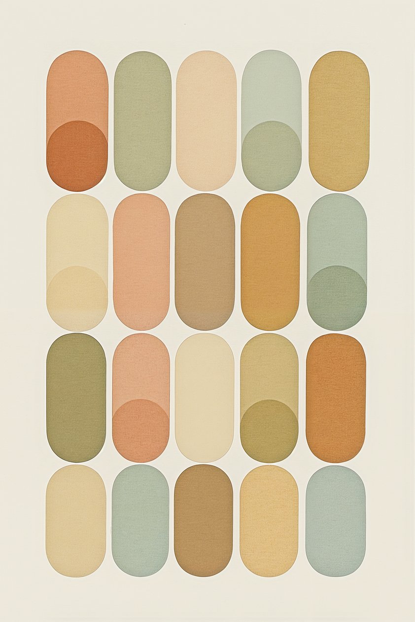 Emotionales Raster, 2025 von George Rosaly