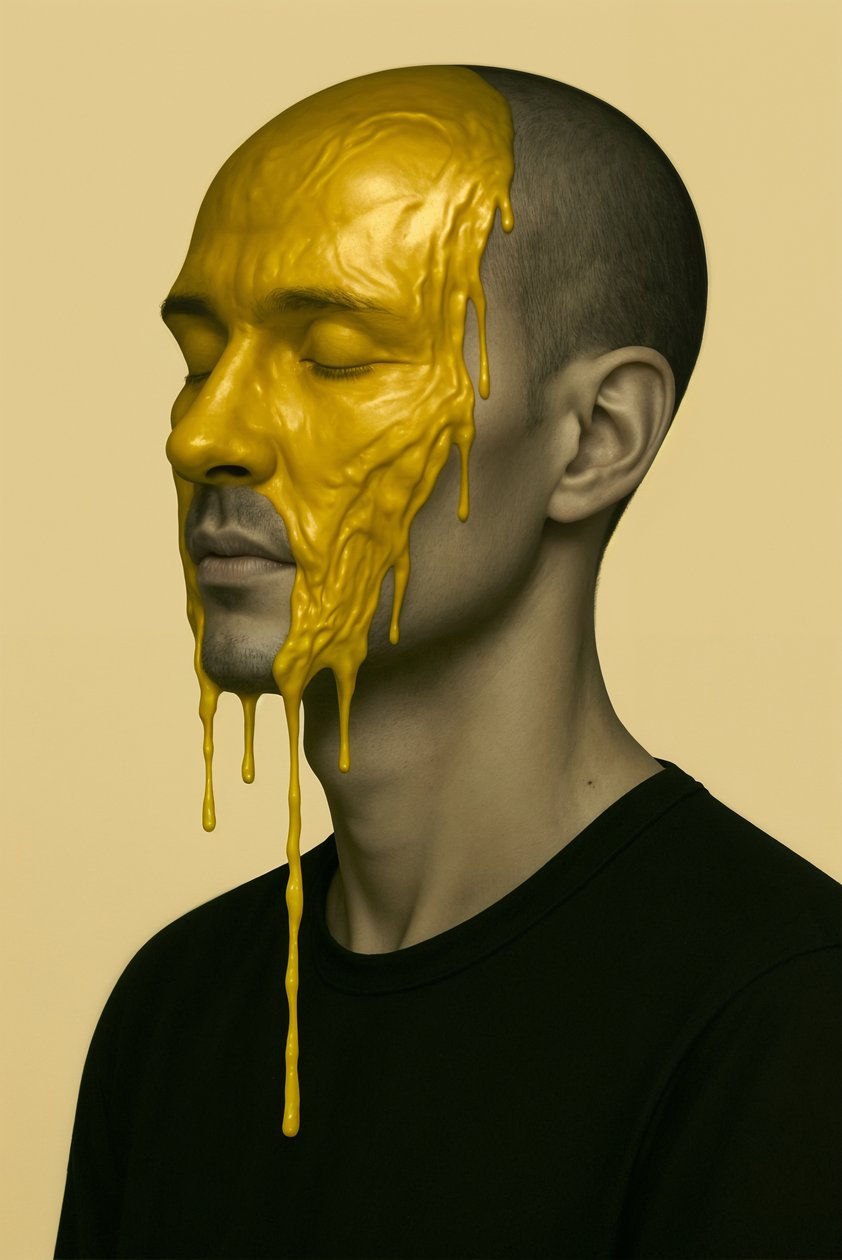 Goldenes Rauschen, 2025 von George Rosaly