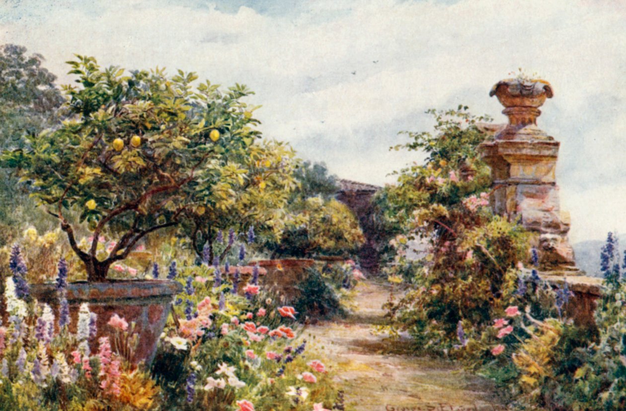Unser toskanischer Garten von George Samuel Elgood