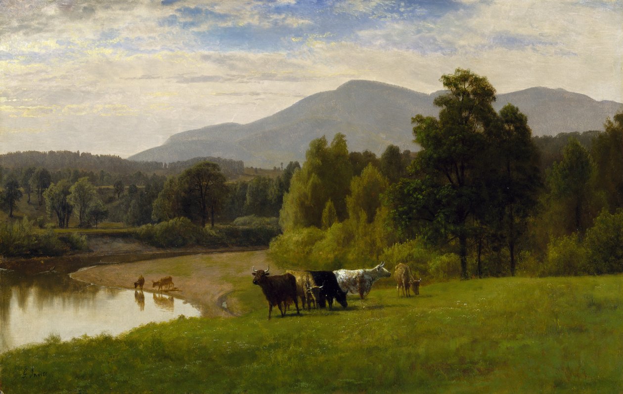 Weideland, 1867 von George Snr. Inness