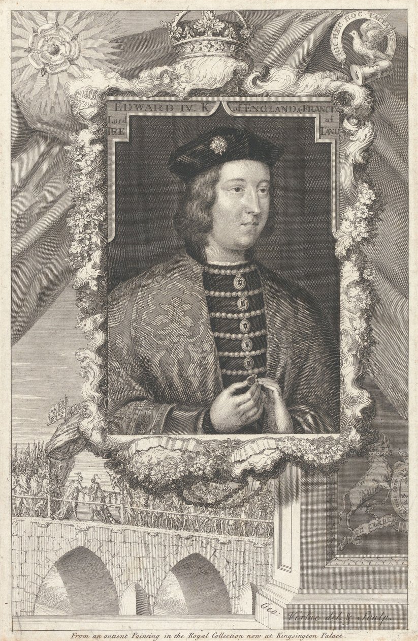 Edward IV König von England und Frankreich, Herr von Irland von George Vertue