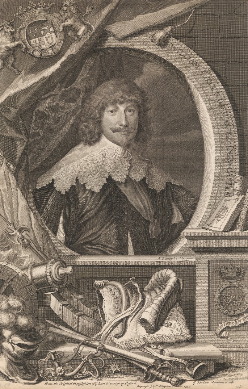 William Cavendish, Herzog von Newcastle von George Vertue