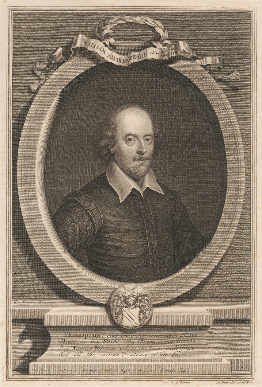 William Shakespeare von George Vertue
