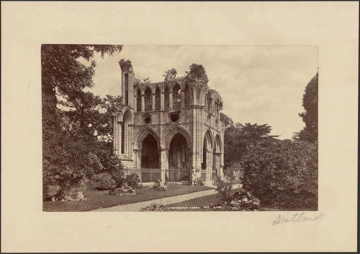 Dryburgh Abbey von George Washington Wilson