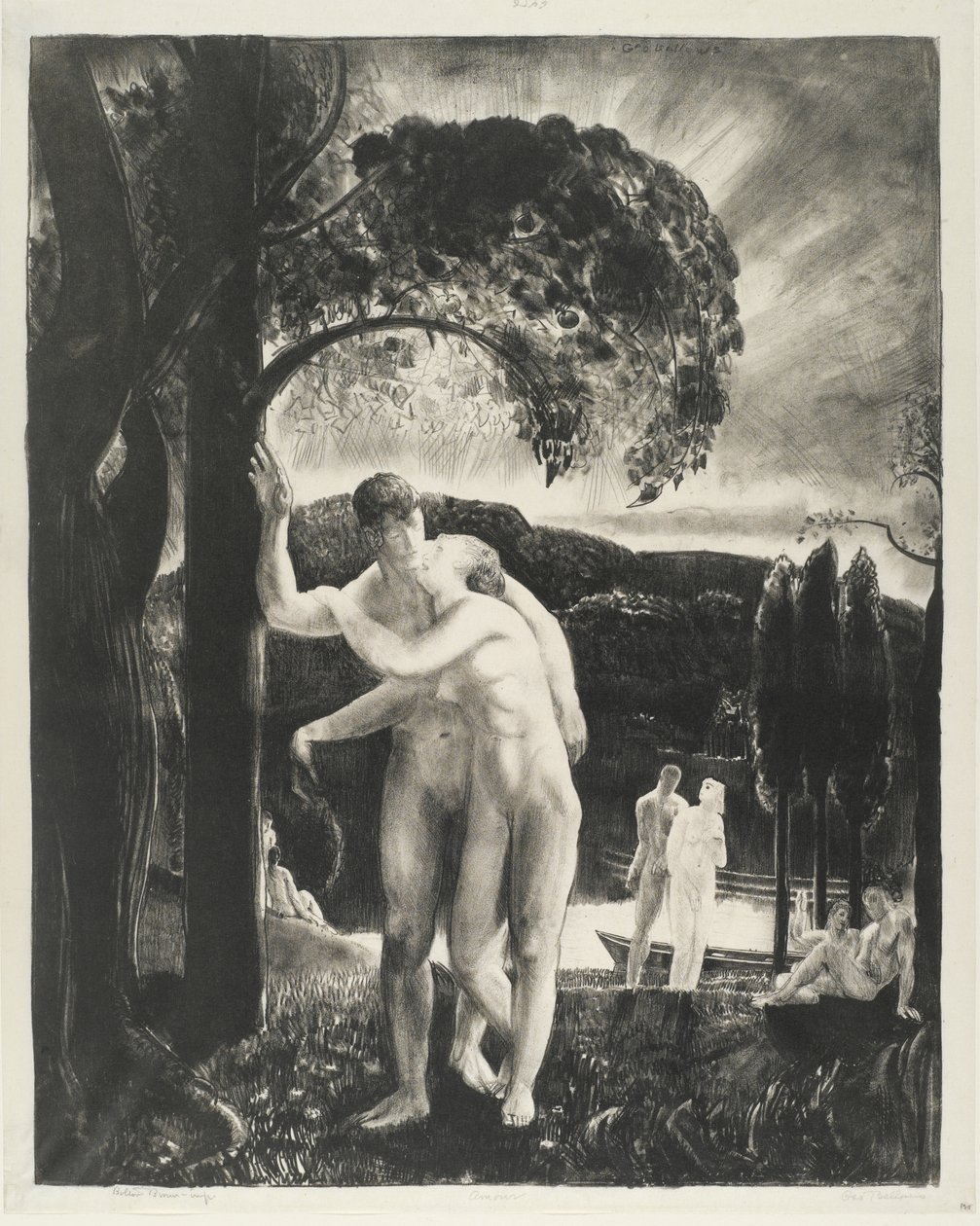 Amour, Men Like Gods Serie von George Wesley Bellows