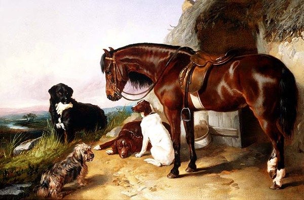 Porträts von Favoriten von George Wiliam Horlor