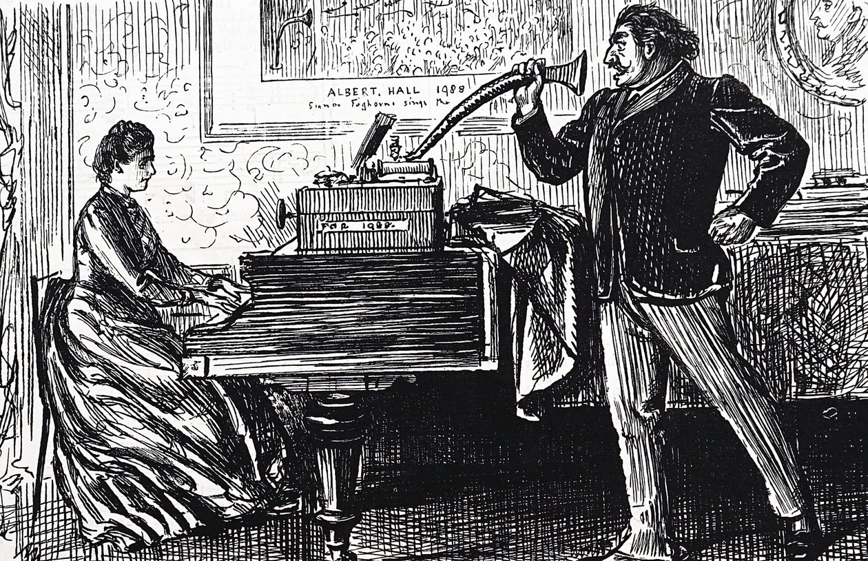 Das Phonograph von George du Maurier