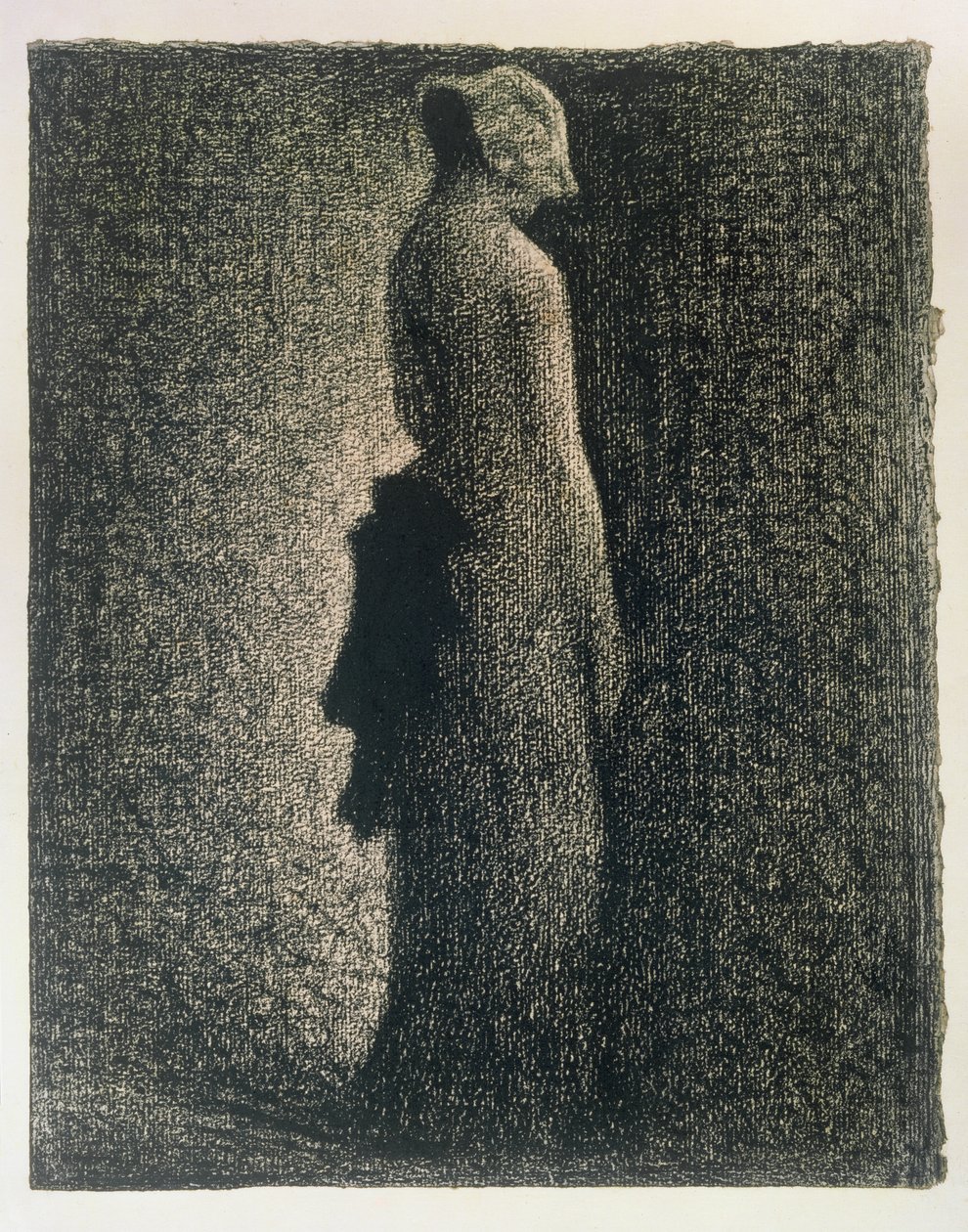 Der schwarze Bogen, 1882-3 von Georges Seurat