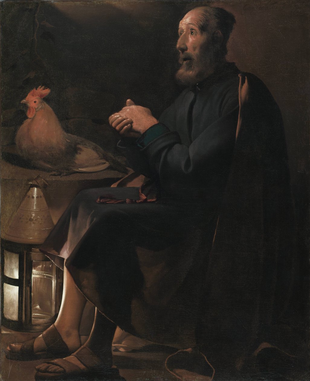 Die Reue des Hl. Petrus von Georges de La Tour