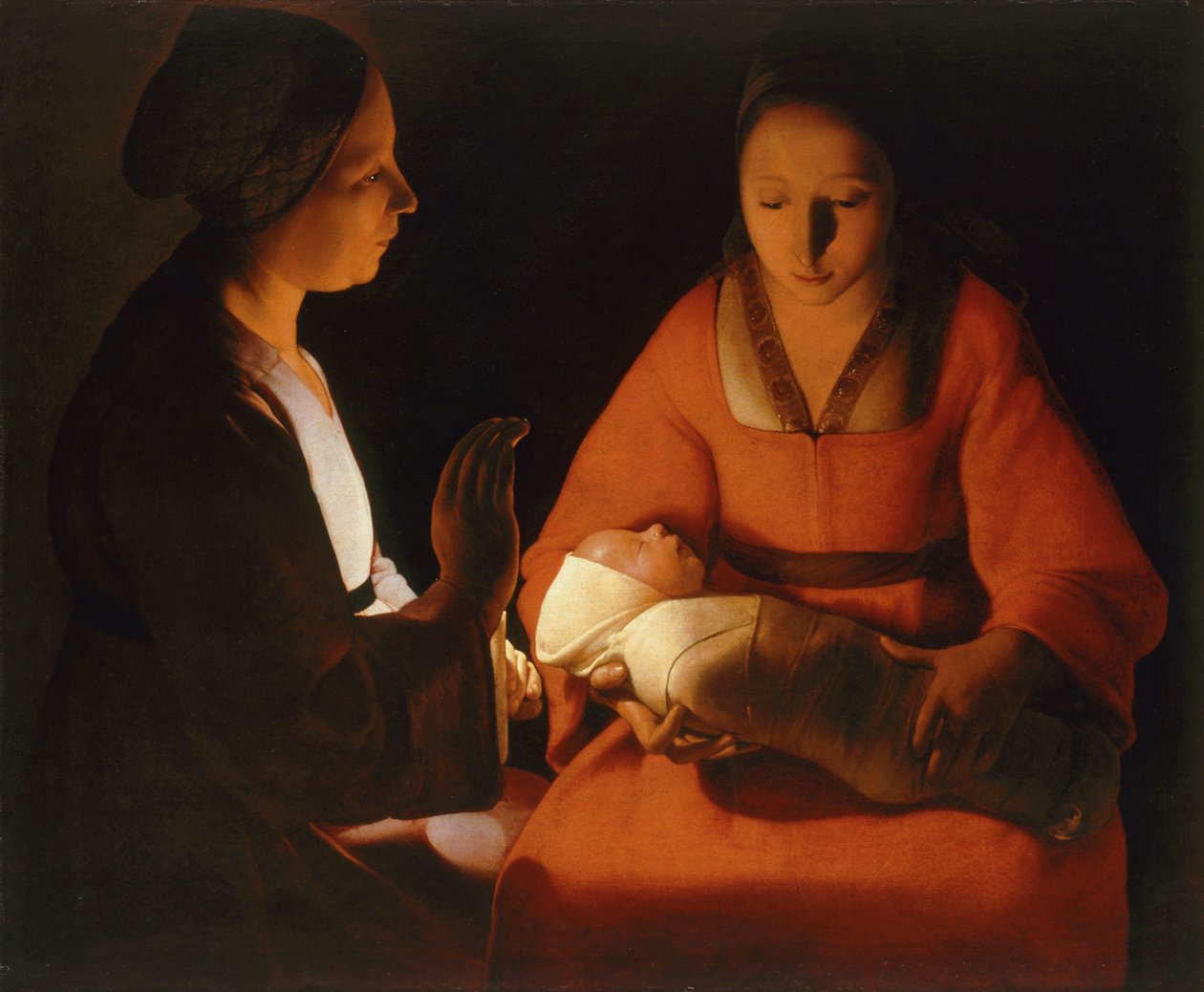 Das Neugeborene von Georges de La Tour