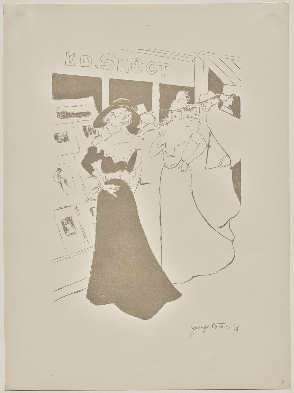 Sagots Galerie von Georges Alfred Bottini