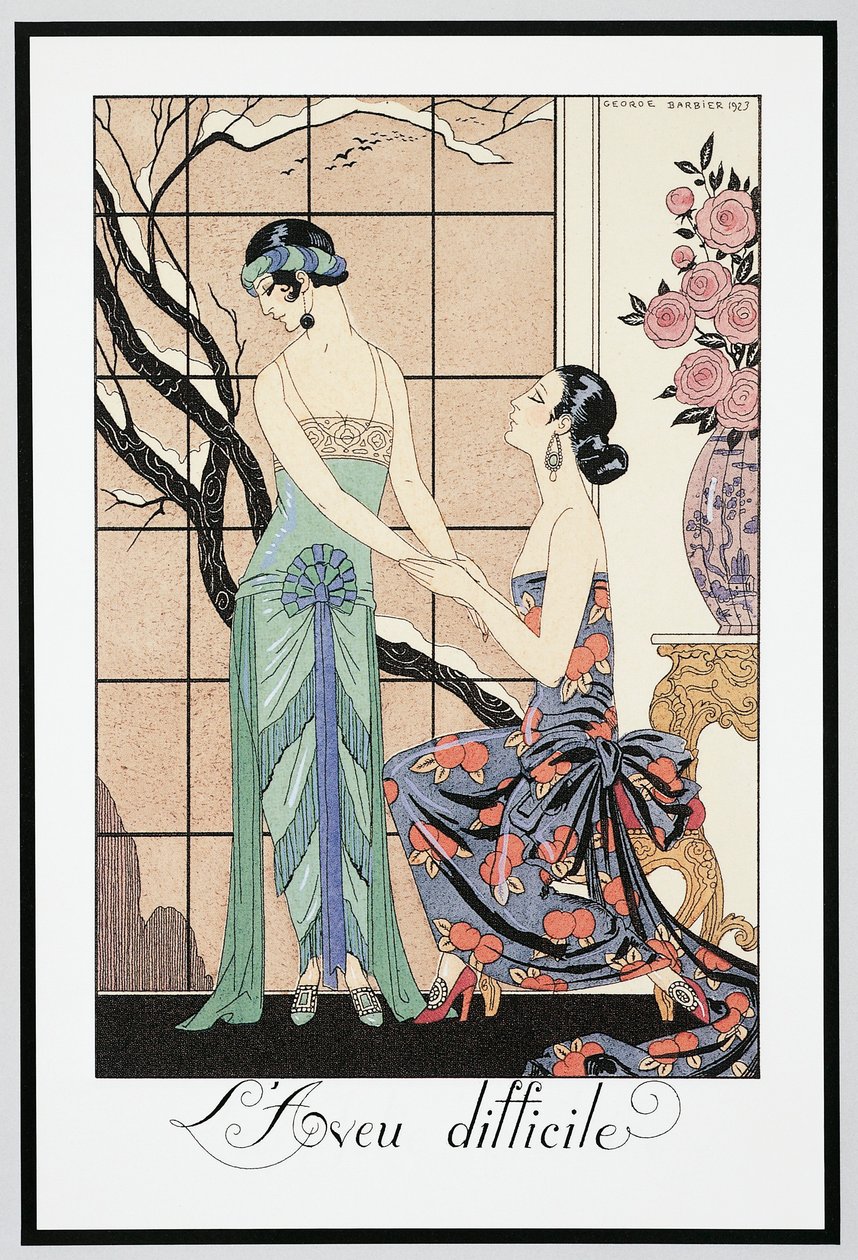 Falbalas et Fanfreluches, Almanach für 1924, Das schwierige Geständnis (L