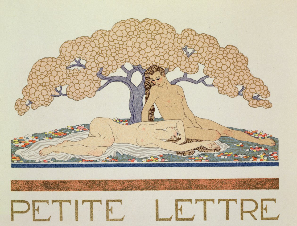 Weibliche Akte, Illustration aus 