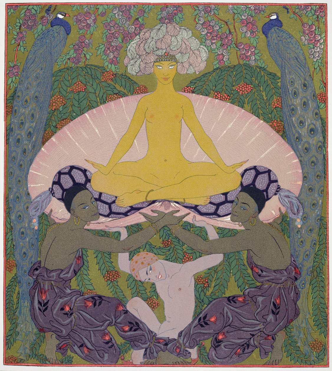 Die Geburt der Venus von Georges Barbier