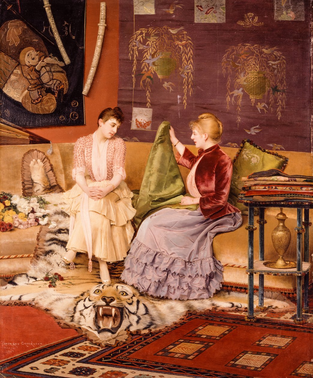 Eine schwierige Entscheidung von Georges Croegaert