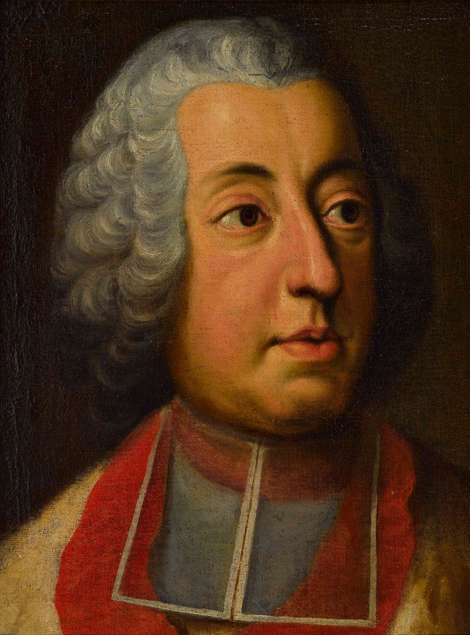 Kardinal Johann Theodor von Bayern (1703-1763) von Georges Desmarées