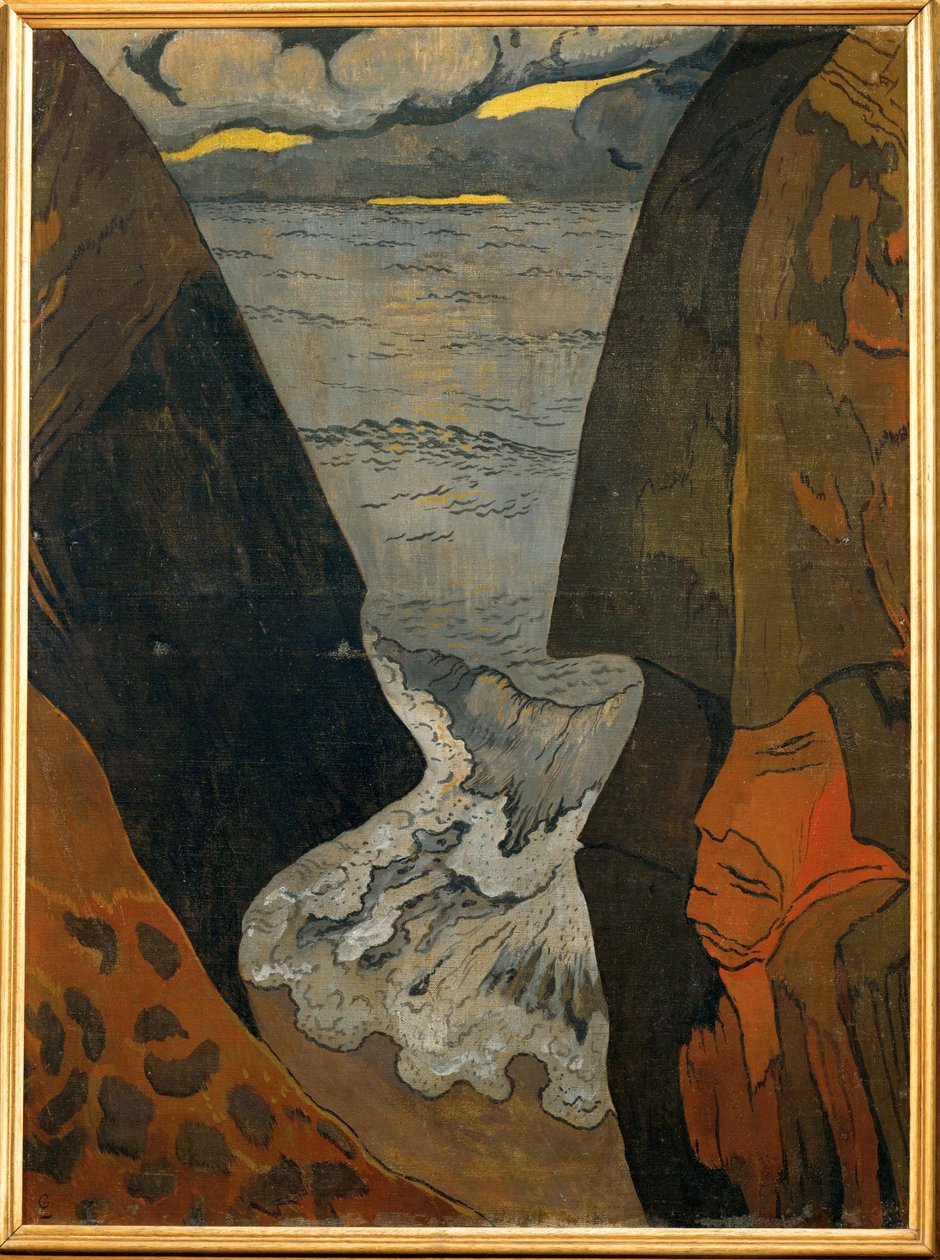 Die Klippen bei Camaret von Georges Lacombe