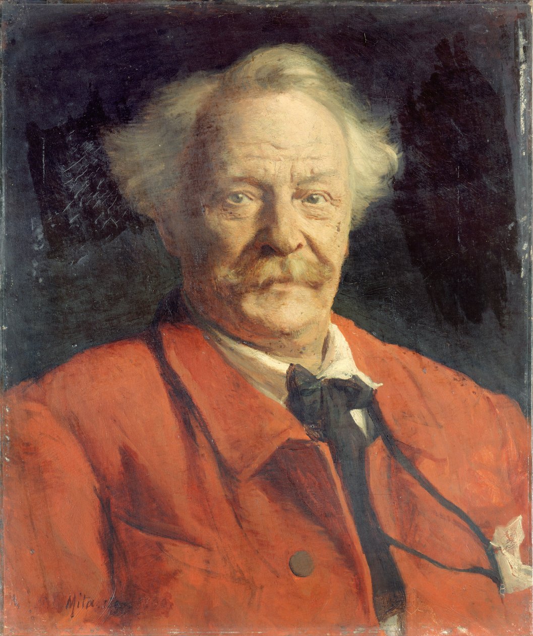 Porträt von Nadar Felix Tournachon 1820-1910, 1890 von Georges Léopold Mita