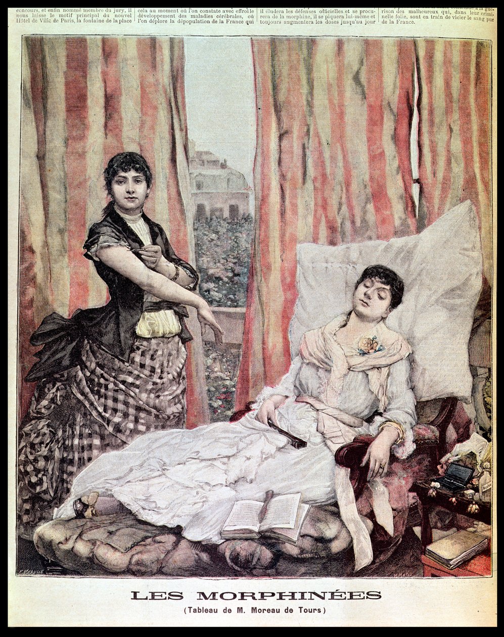 Morphiamania, Illustration aus 