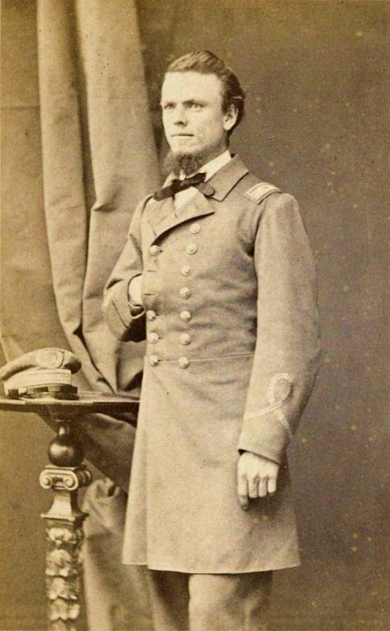 Leutnant John Grimball (1840-1922) der C.S.S. Shenandoah, Konföderierte Marine von Georges Penabert