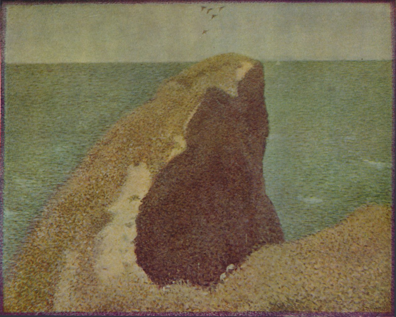 Le Bec Du Hoc, Grandcamp, 1885, 1937 von Georges Pierre Seurat