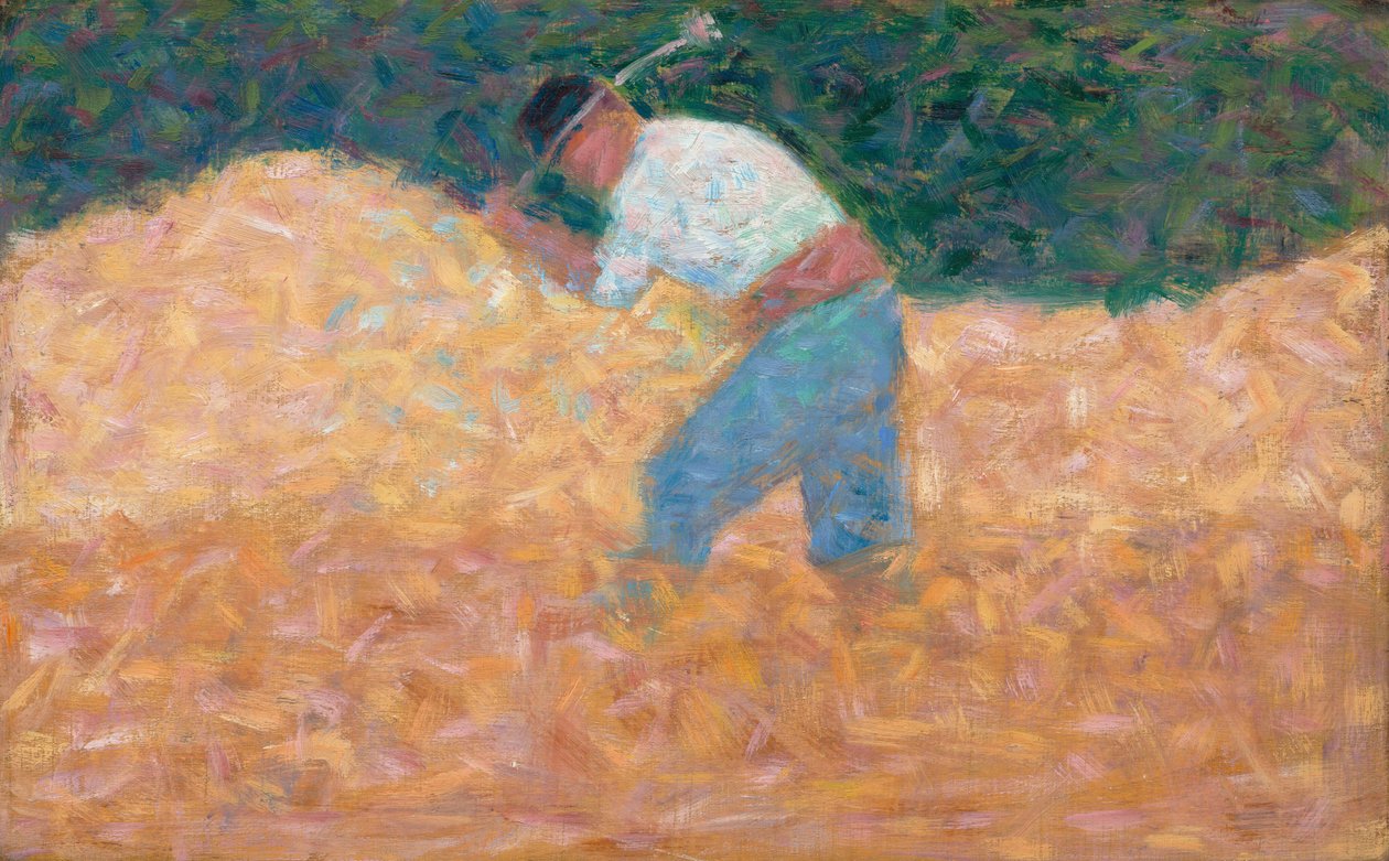 Der Steineklopfer, um 1882 von Georges Pierre Seurat