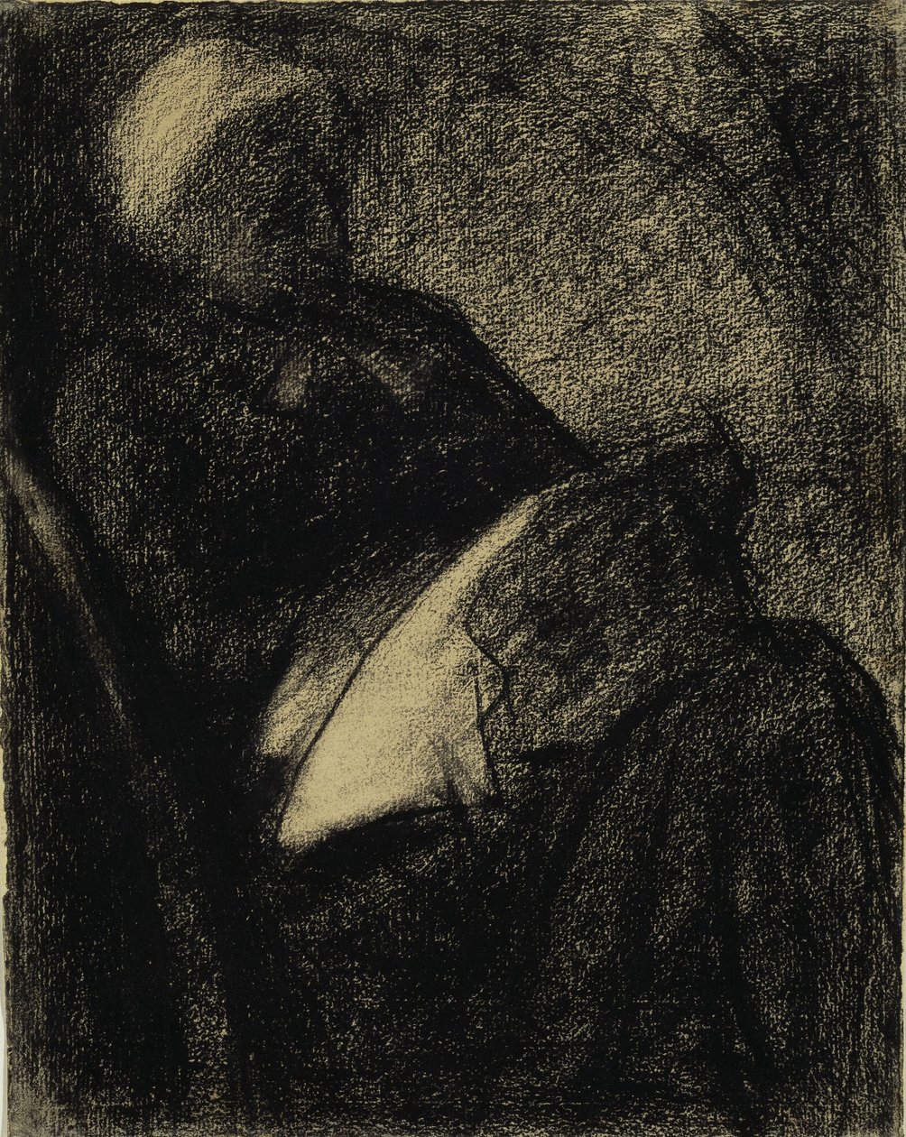 Stickerin von Georges Seurat
