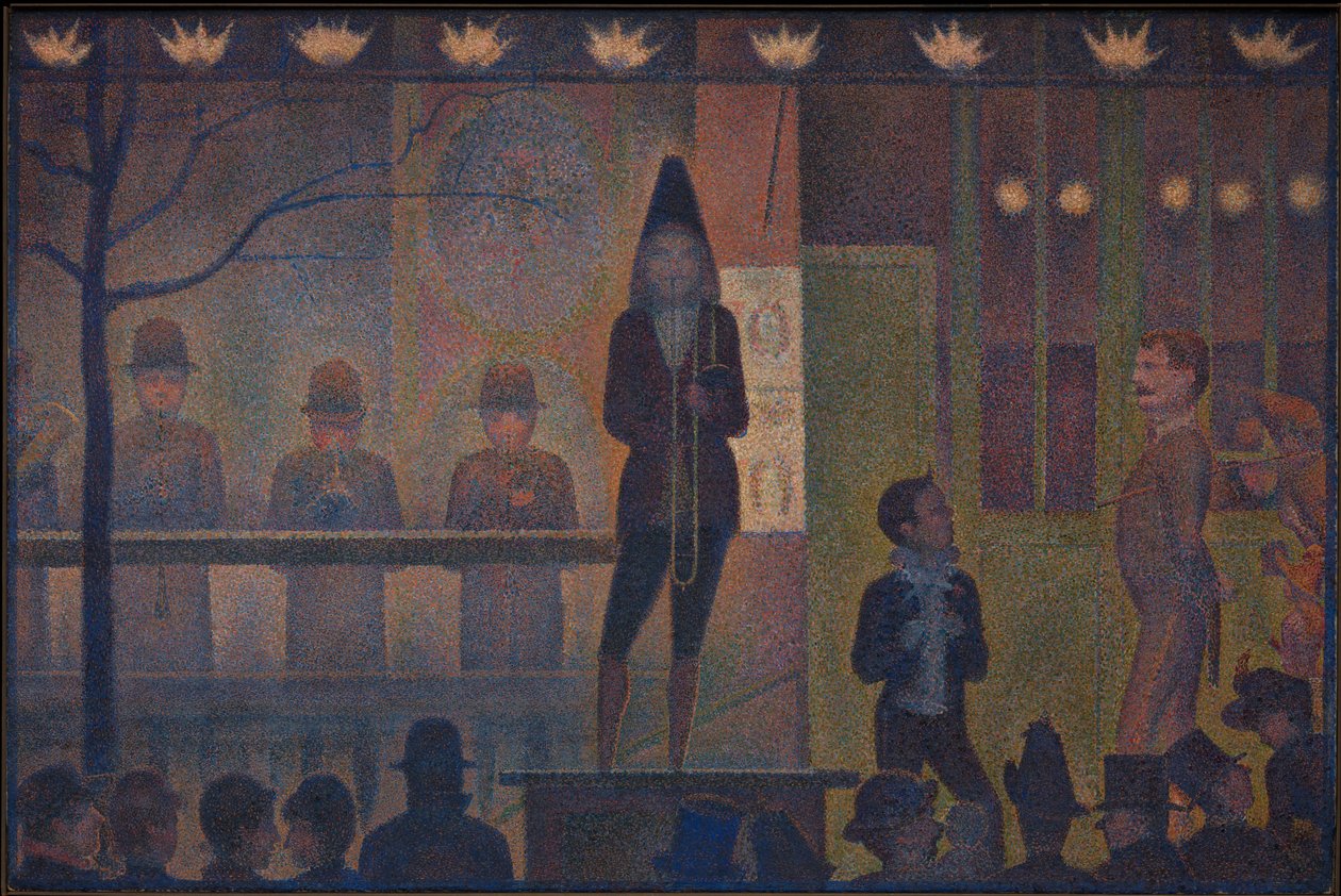 Zirkusvorstellung (Parade de cirque) von Georges Seurat