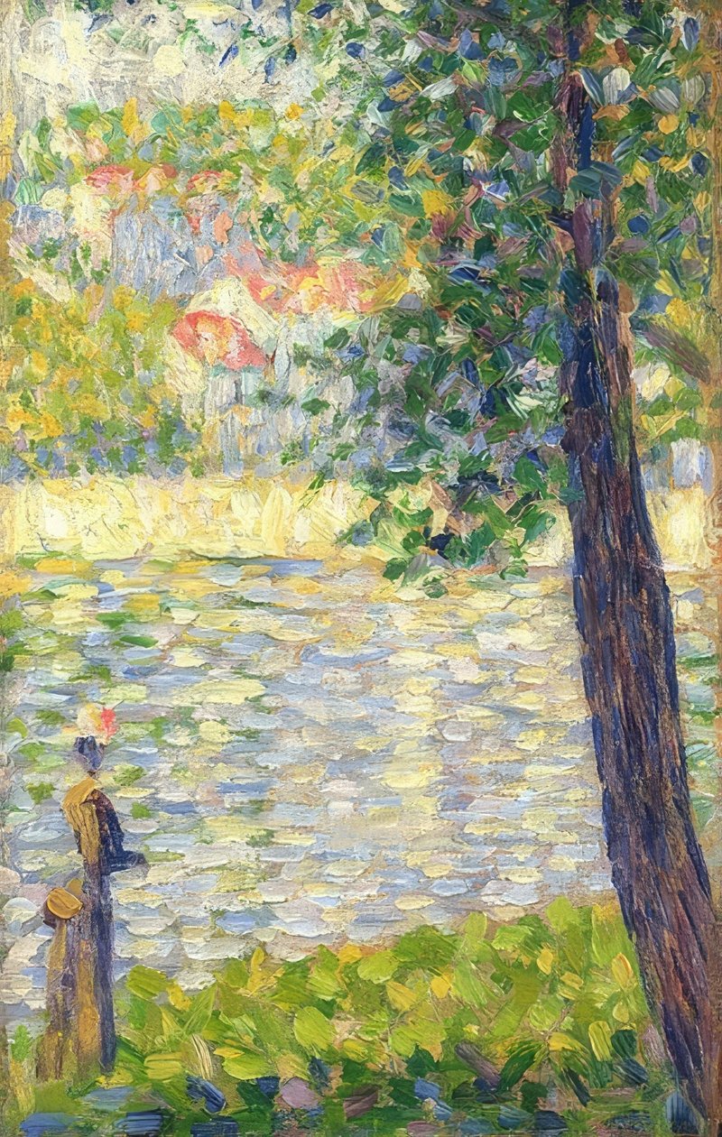 Morgenspaziergang von Georges Seurat