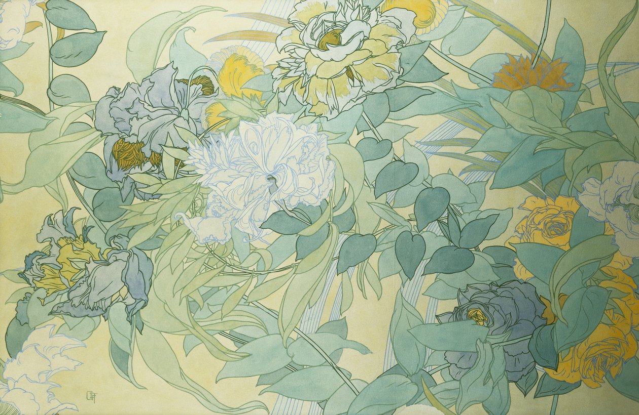 Japanische Blumen von Georges de Feure