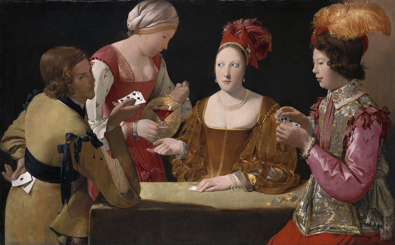 Der Betrüger mit dem Pik-Ass von Georges de La Tour