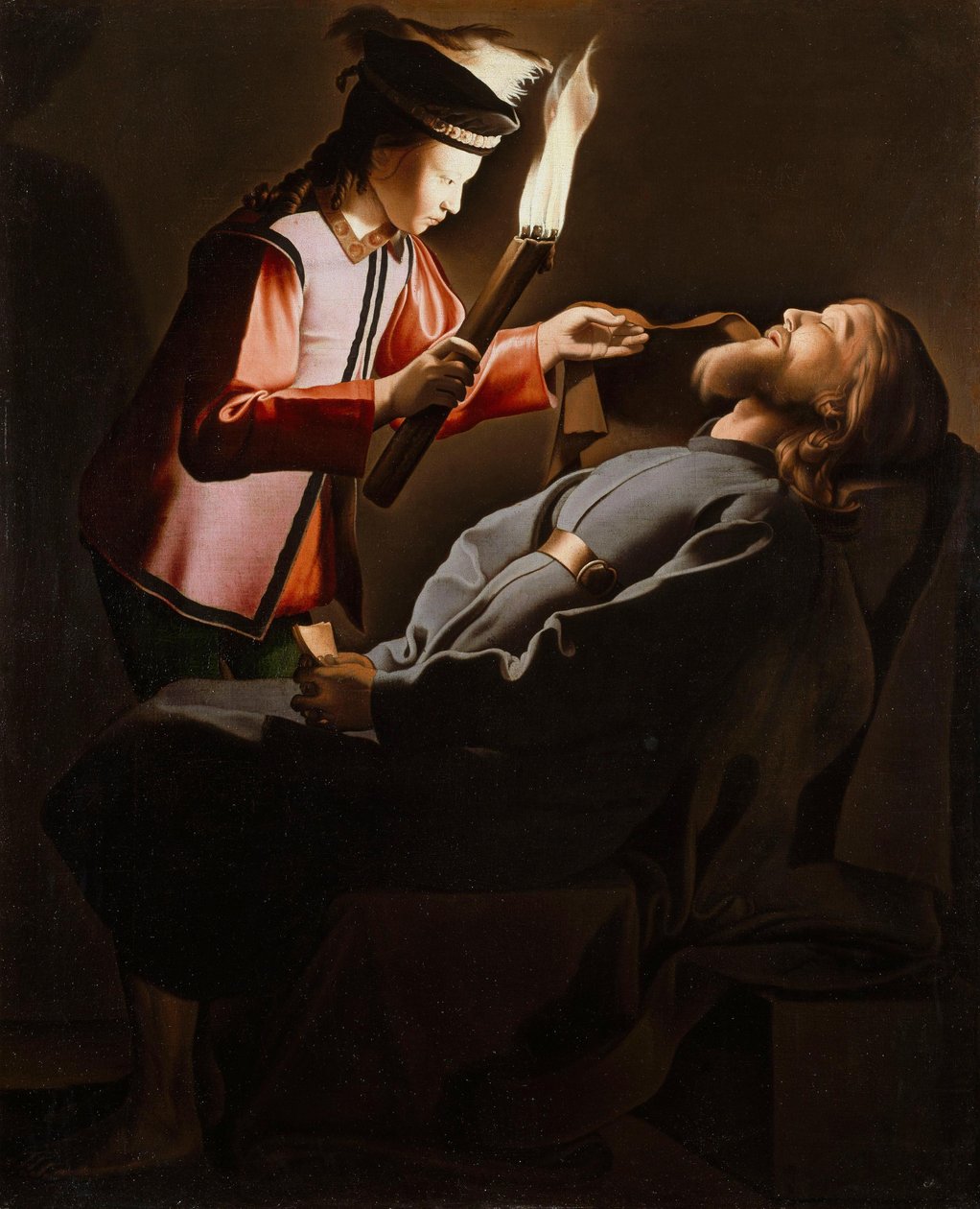 Das Bild des Heiligen Alexis von Georges de La Tour