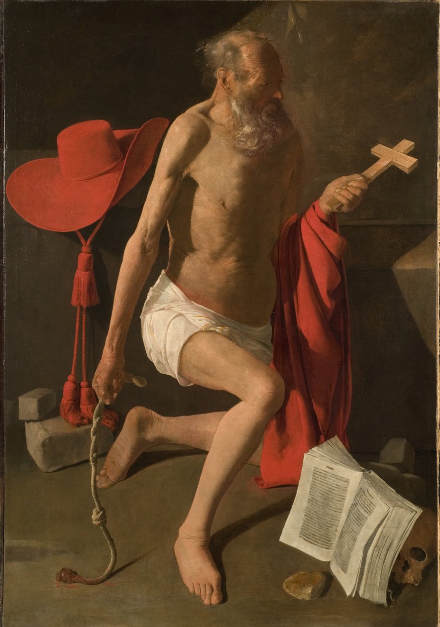 Der reuige St. Hieronymus von Georges de La Tour