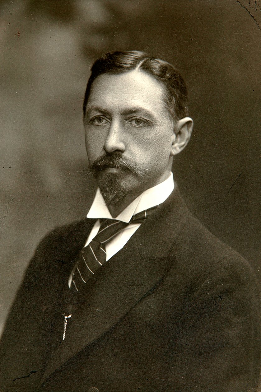 Iwan Bunin, russischer Autor, späte 1890er Jahre von Georgi Vasilievich Trunov