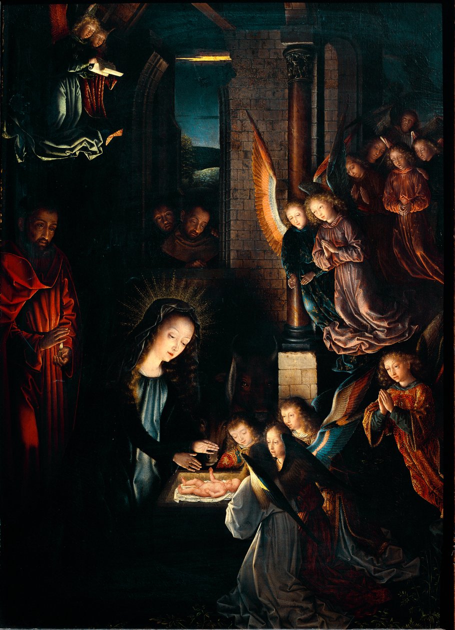 Die Geburt Christi von Gerard David