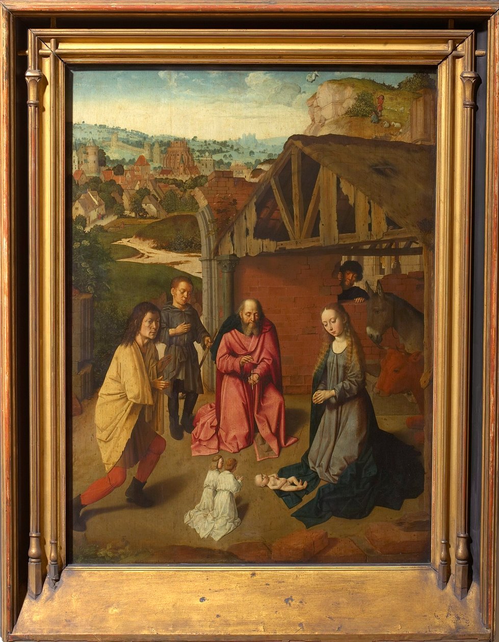 Die Anbetung der Hirten von Gerard David