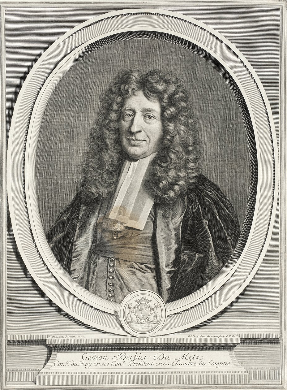 Gédéon Berbier du Metz von Gérard Edelinck