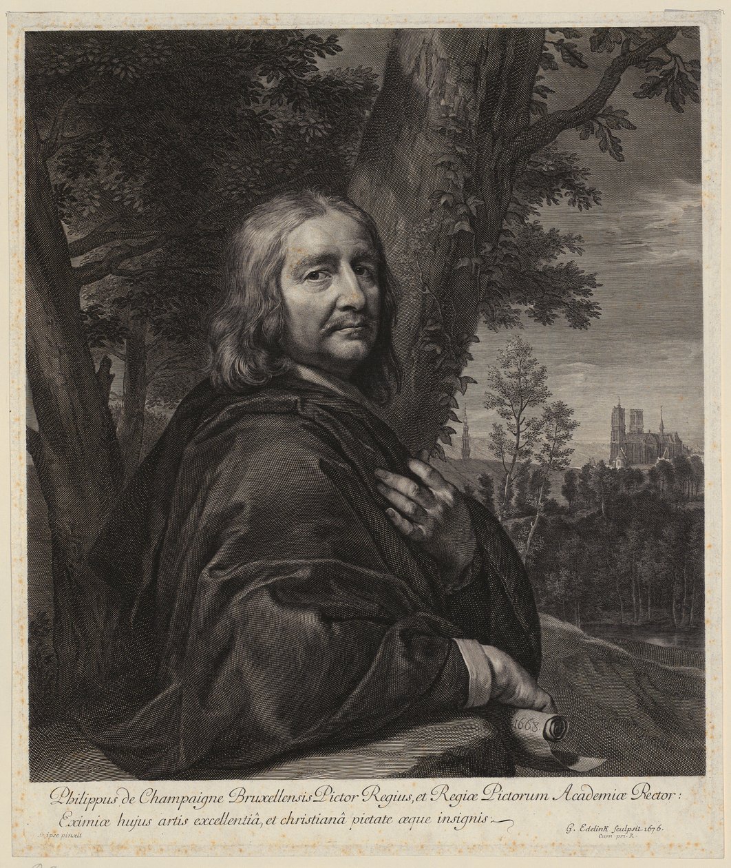 Heiliger Franz Xaver von Gérard Edelinck