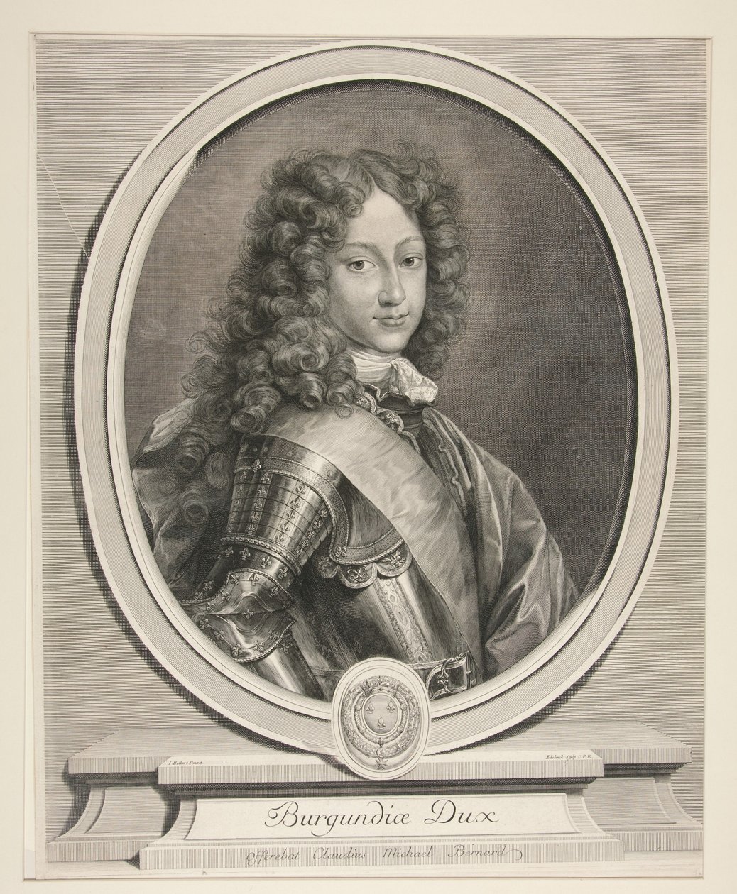 Louis, Herzog von Burgund (1682-1712) von Gérard Edelinck