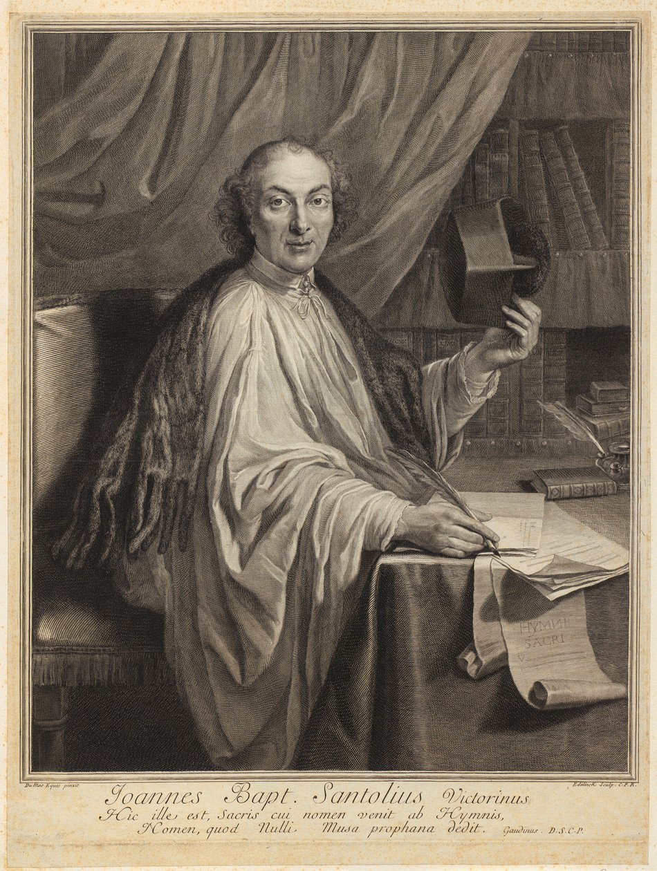 Porträt von Gerbrand van Leeuwen von Gérard Edelinck