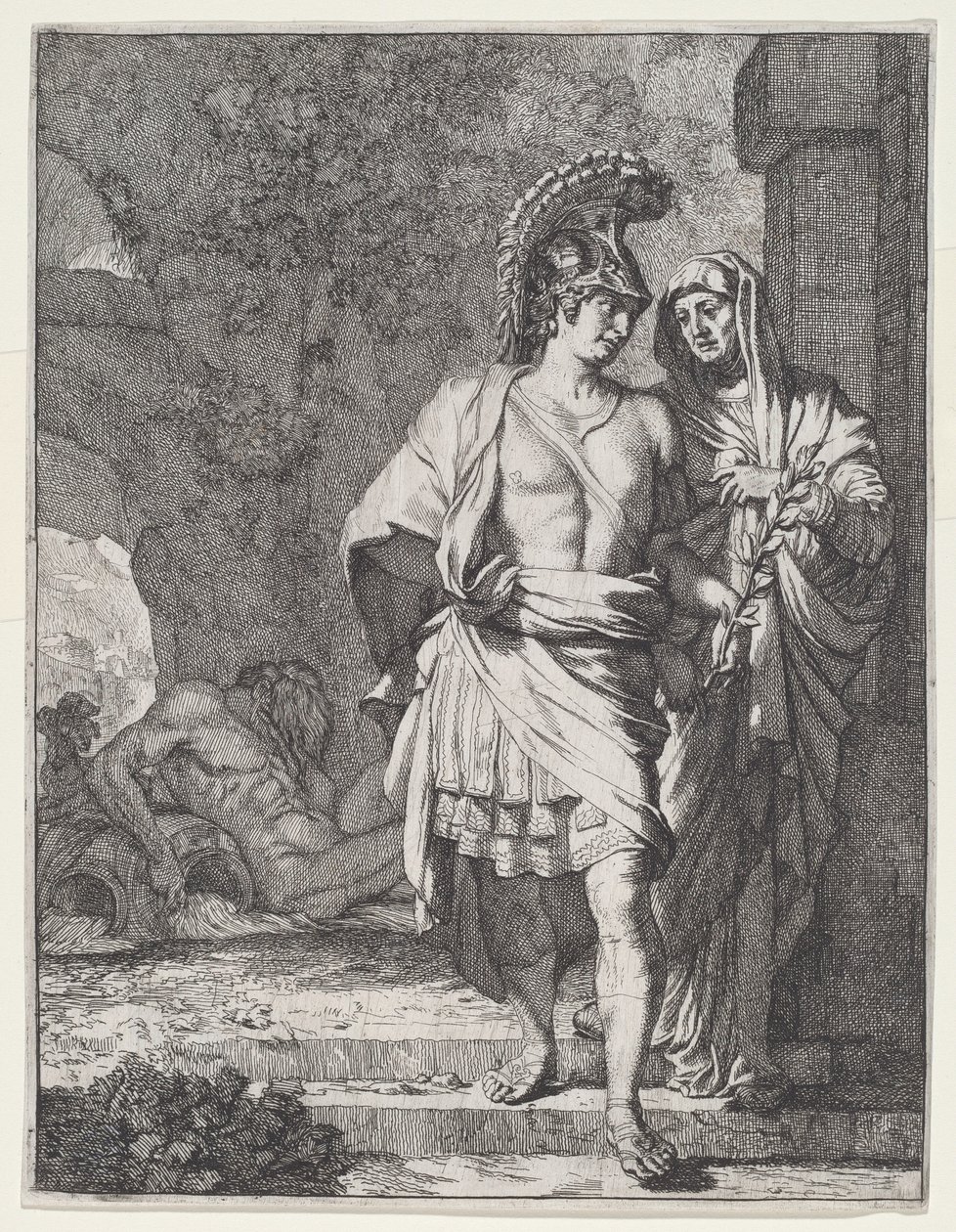 Aeneas und die Sibylle von Gerard de Lairesse