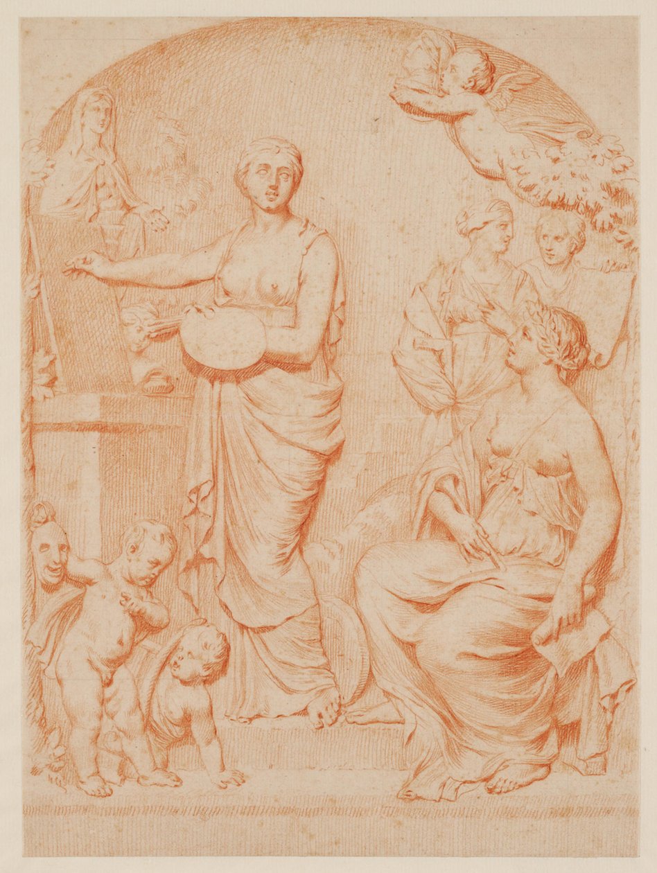 Allegorie auf die Künste von Gerard de Lairesse