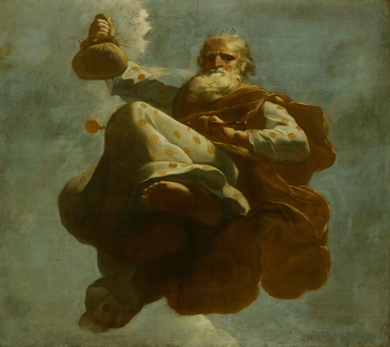 Plutus: Allegorische Darstellung der Pflege von Leprakranken und Einfältigen von Gerard de Lairesse