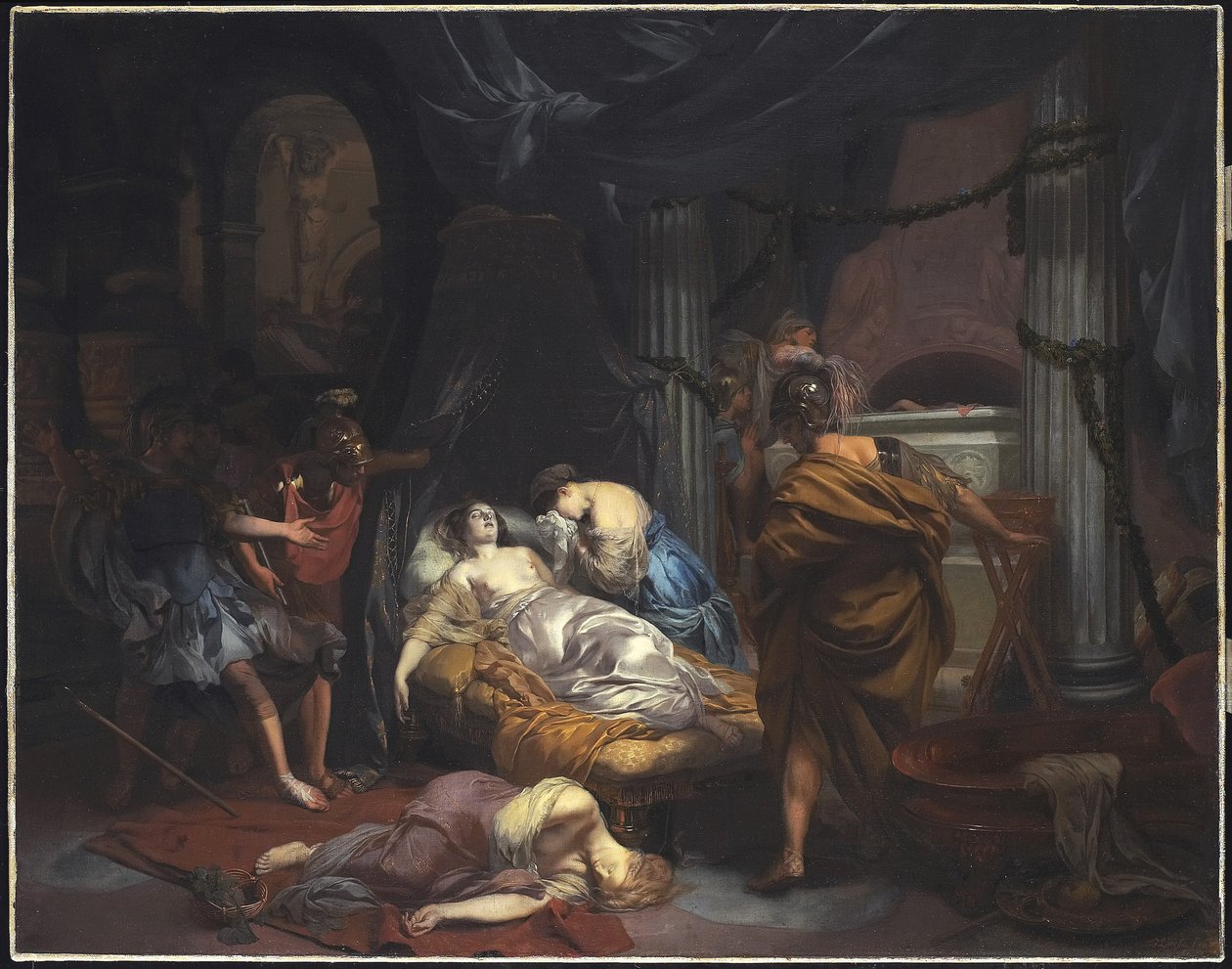 Der Tod der Kleopatra von Gerard de Lairesse