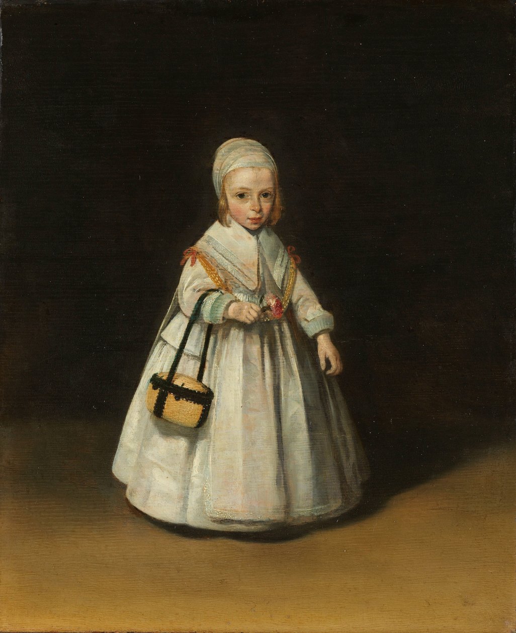 Porträt von Helena van der Schalcke (1646-71). Tochter von Gerard van der Schalcke und Johanna Bardoel und zukünftige Ehefrau von Nicolaes Eichelberg von Gerard ter Borch (II)